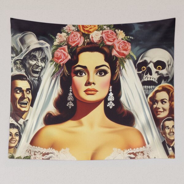 Item preview, Retro Horror Bride designed and sold by PulpVintage.