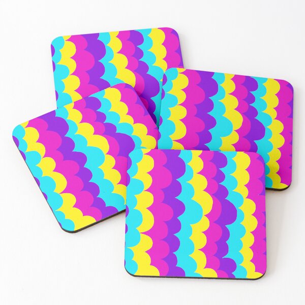 Item preview, Bold Vivid Bubbly Pattern in Retro Neon Colors designed and sold by Deutschic.