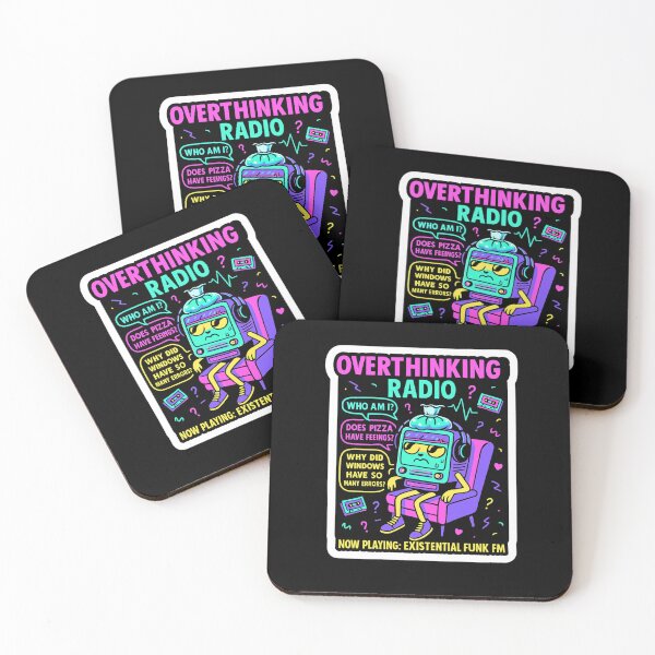 Item preview, Overthinking Radio designed and sold by M-ormin.