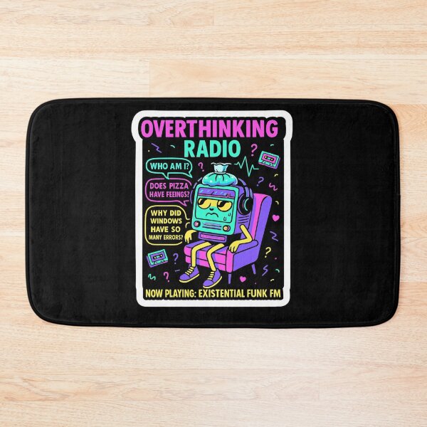 Item preview, Overthinking Radio designed and sold by M-ormin.