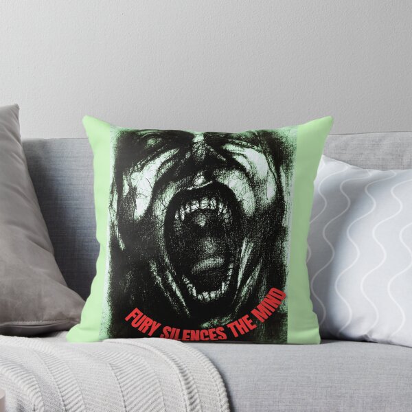 Item preview, Fury Silences the Mind – Intense Screaming Man Black & White Art designed and sold by Anomaly Effect.