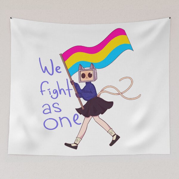Item preview, We Fight As One (tv cat version) (pan) designed and sold by Nebloodle!.