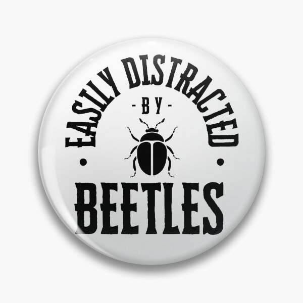 Item preview, Easily Distracted by Beetles designed and sold by Kindred & Thistle.