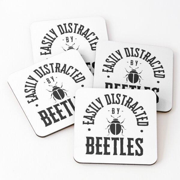 Item preview, Easily Distracted by Beetles designed and sold by Kindred & Thistle.