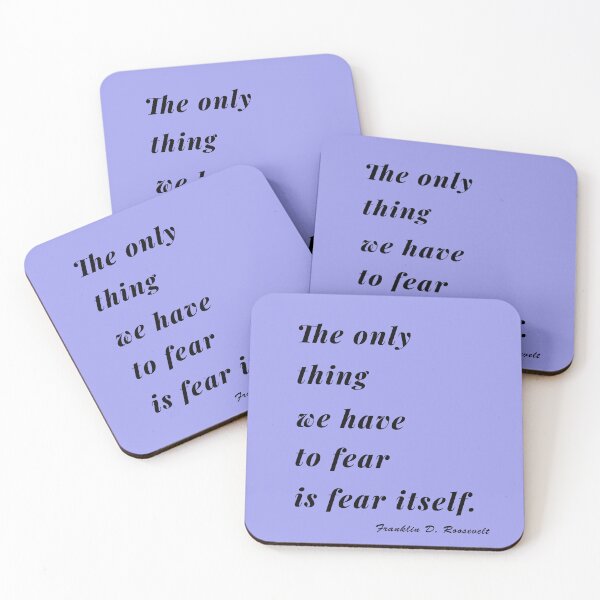 Item preview, Diseño de cita de FDR Fear Itself 1 designed and sold by DigitalandPhoto.