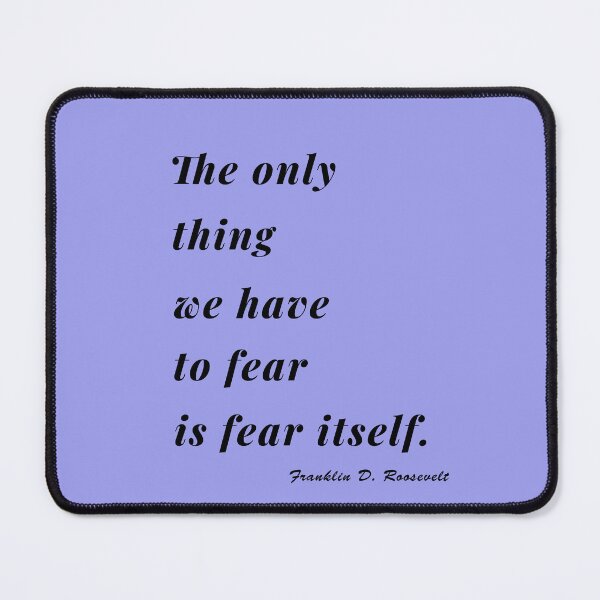Item preview, FDR Fear Itself Quote design 1 designed and sold by DigitalandPhoto.