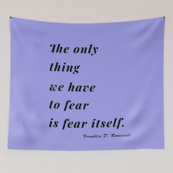 Item preview, FDR Fear Itself Quote design 1 designed and sold by DigitalandPhoto.