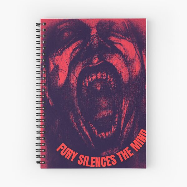 Item preview, Fury Silences the Mind – Intense Screaming Man Red Art designed and sold by Anomaly Effect.