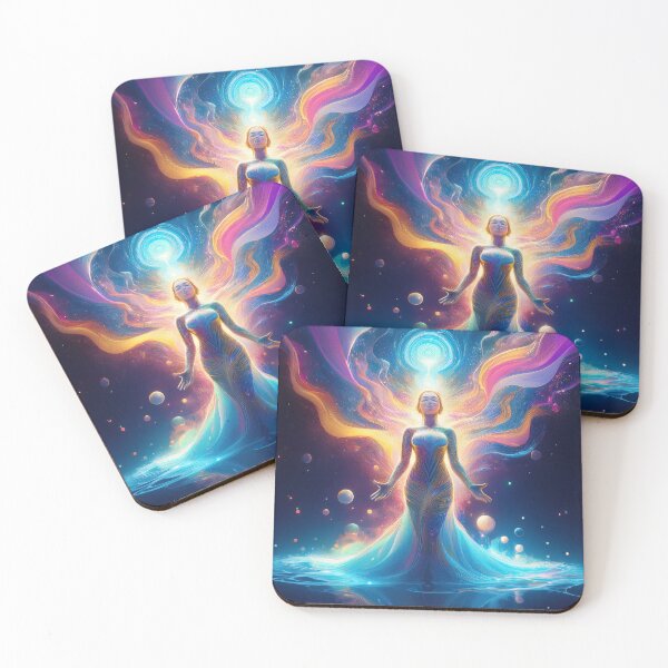 Item preview, Visionary in the Swirling Sky - Psychedelic and Energetic Art designed and sold by HighestMind_888.