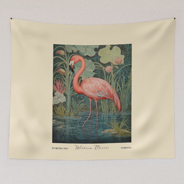 Item preview, Flamingo Morris Botanical Tropical Bird designed and sold by MidCenturyStore.