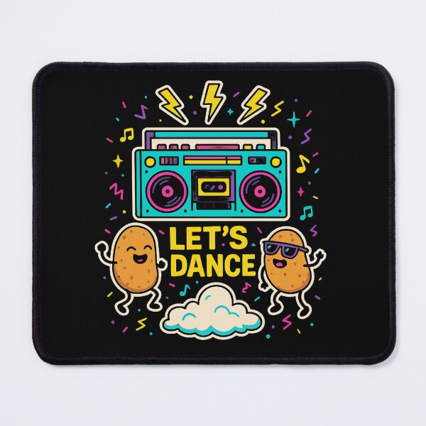 Item preview, Dancing Potatoes with a Boombox designed and sold by M-ormin.