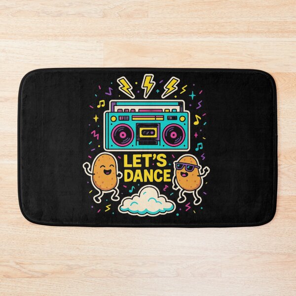 Item preview, Dancing Potatoes with a Boombox designed and sold by M-ormin.