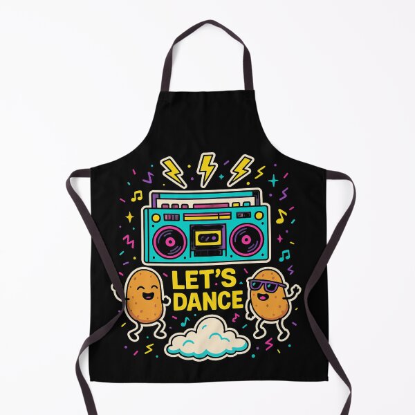 Item preview, Dancing Potatoes with a Boombox designed and sold by M-ormin.