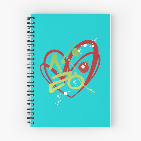 Item preview, Artistic Heart Design with Korean Love Characters designed and sold by hojeong-art.