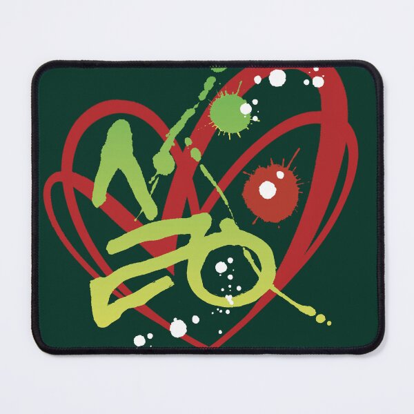 Item preview, Artistic Heart Design with Korean Love Characters designed and sold by hojeong-art.
