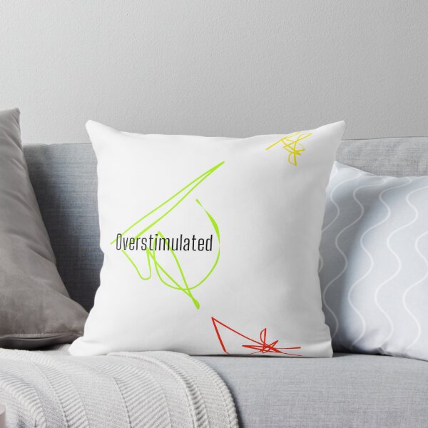 Item preview, Overstimulated - Quote designed and sold by Savage.SelfHelp .