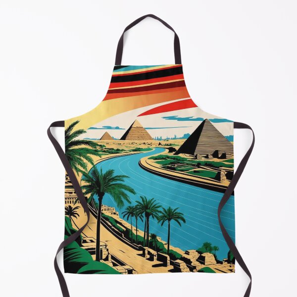 Item preview, Nile River Egypt Vintage Travel Tourism designed and sold by TravelersGems.