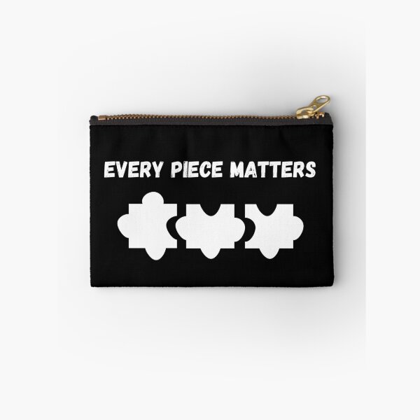 Item preview, Every Piece Matters quote with puzzle pieces designed and sold by ElevateandEmbark.