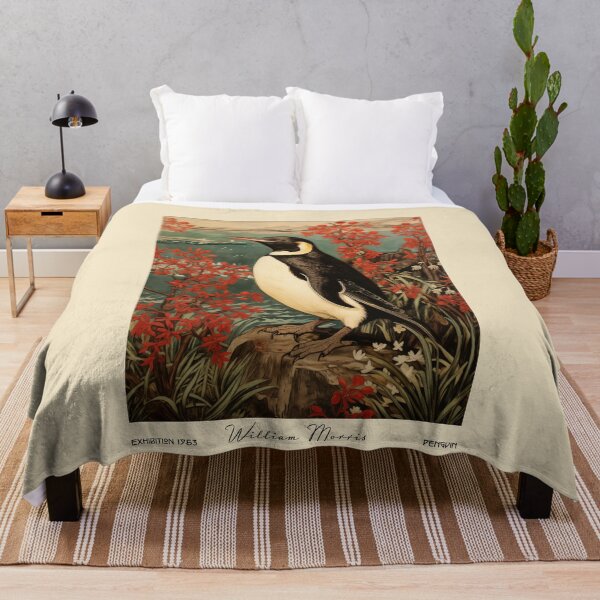 Item preview, Penguin William Morris Floral designed and sold by MidCenturyStore.