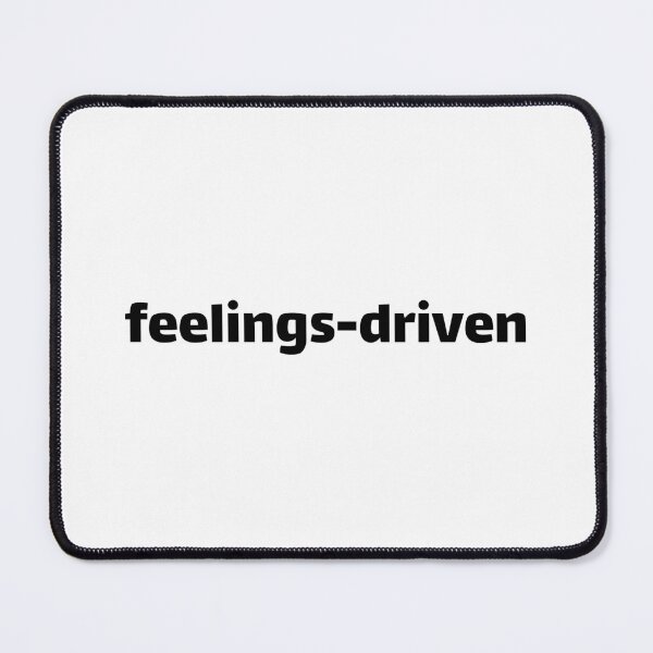 Item preview, Feelings-Driven Tech Corporate Slogan designed and sold by Noise & Vapors.