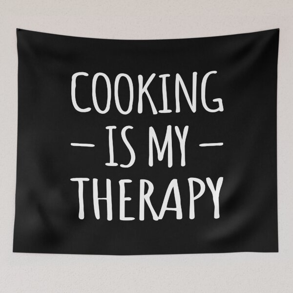 Item preview, Cooking Is My Therapy I designed and sold by Lemon Pepper.