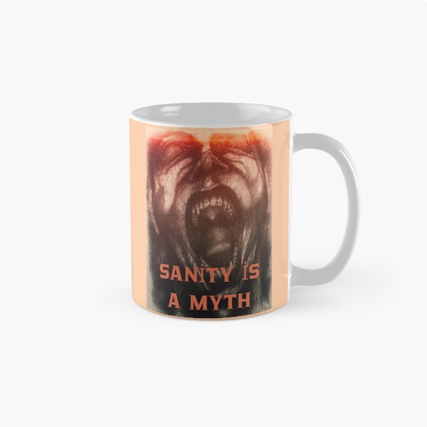 Item preview, Sanity Is a Myth – Chaotic Screaming Man Abstract Art designed and sold by Anomaly Effect.