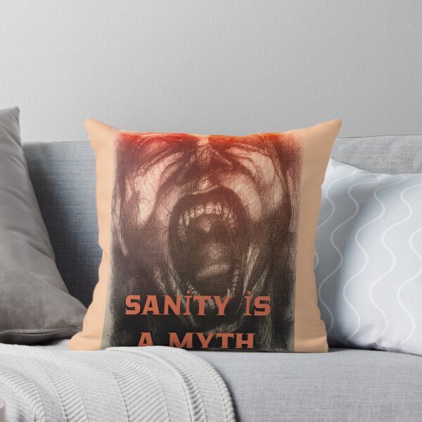 Item preview, Sanity Is a Myth – Chaotic Screaming Man Abstract Art designed and sold by Anomaly Effect.