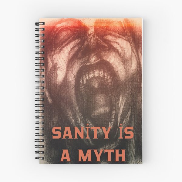 Item preview, Sanity Is a Myth – Chaotic Screaming Man Abstract Art designed and sold by Anomaly Effect.