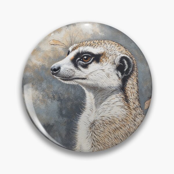 Item preview, William Morris Meerkat Botanical Artwork designed and sold by MidCenturyStore.