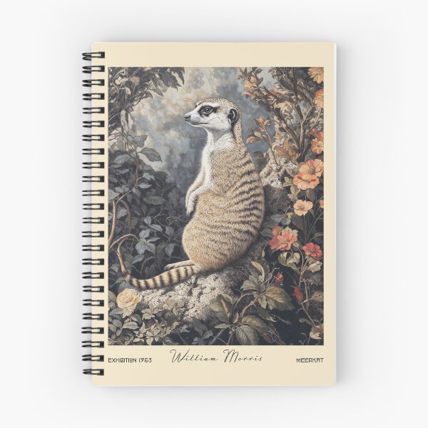 Item preview, William Morris Meerkat Botanical Artwork designed and sold by MidCenturyStore.