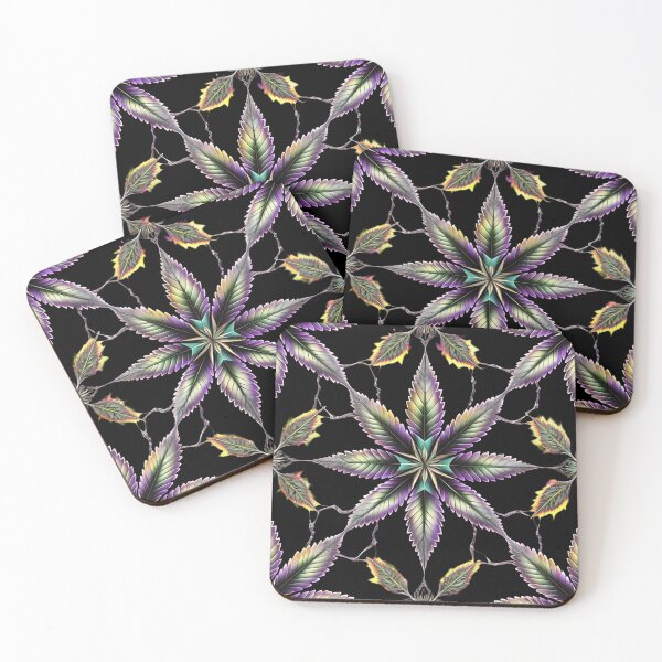 Item preview, leaf kaleidoscope, mandala,   designed and sold by EccentricsByE.
