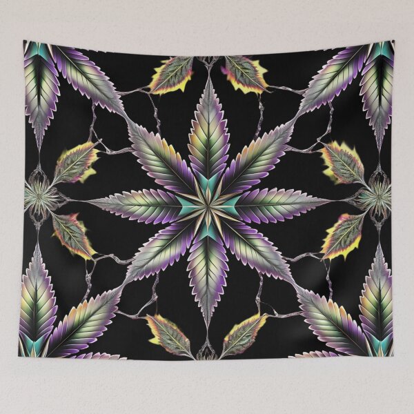 Item preview, leaf kaleidoscope, mandala,   designed and sold by EccentricsByE.