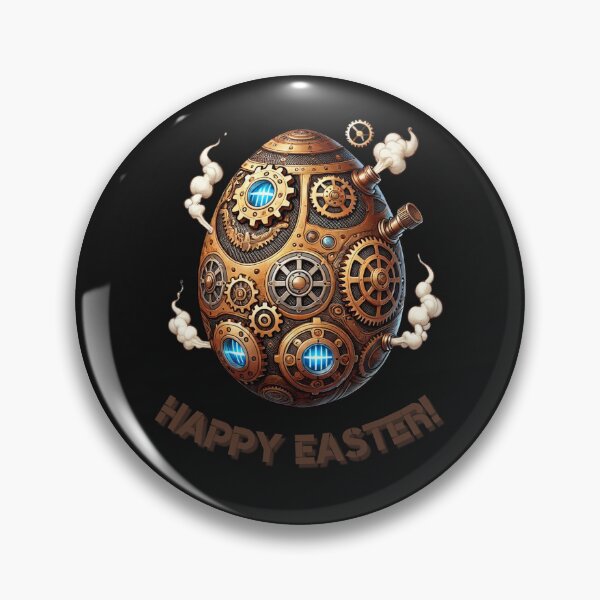 Item preview, Steampunk Easter Egg – A Fusion of Gears & Elegance designed and sold by Fantasy-Vibes.