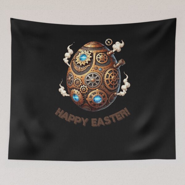 Item preview, Steampunk Easter Egg – A Fusion of Gears & Elegance designed and sold by Fantasy-Vibes.