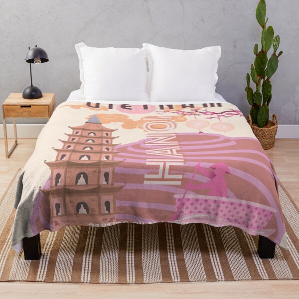 Item preview, Vietnam Travel Art, Retro designed and sold by Magic Love Art Print.
