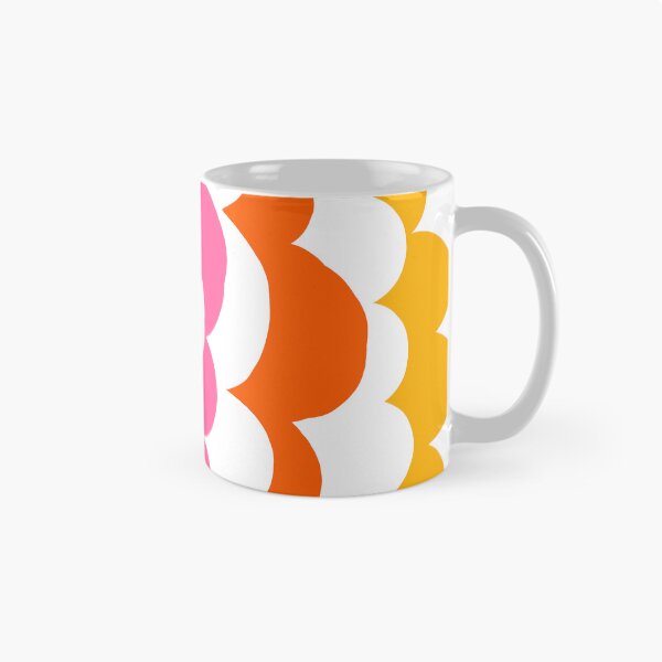 Item preview, Vivid Bubbly Summer Pattern in White, Pink, Orange and Yellow designed and sold by Deutschic.