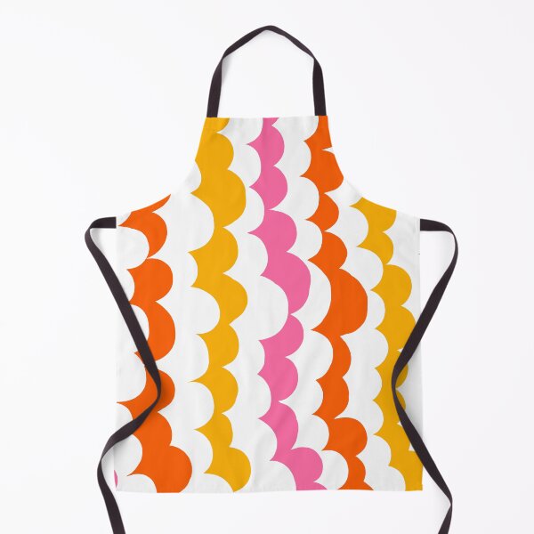 Item preview, Vivid Bubbly Summer Pattern in White, Pink, Orange and Yellow designed and sold by Deutschic.