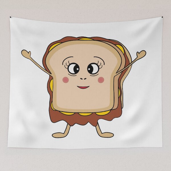 Item preview, Peanut Butter Banana Sandwich designed and sold by Sartoris Art.