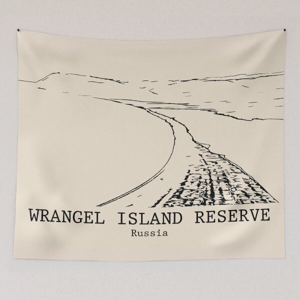 Item preview, Wrangel Island Reserve - Russia designed and sold by Lakeric Cityscapes.