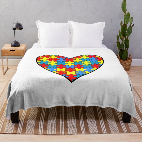 Item preview, Autism Awareness Puzzle Heart designed and sold by Sartoris Art.