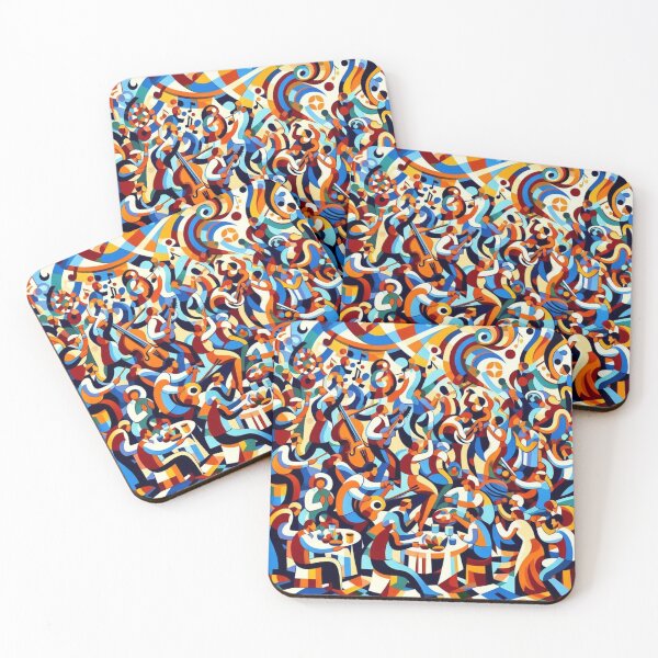 Item preview, Lively celebration in colors designed and sold by Sigtrix.