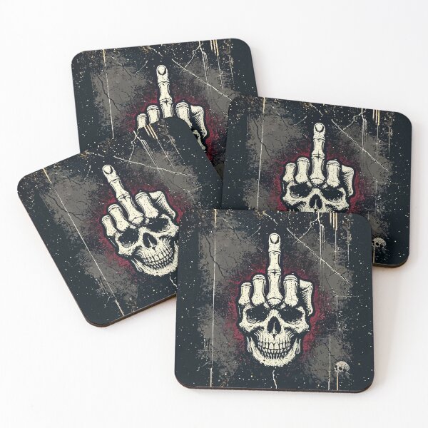 Item preview, Skull Rebel – Hardcore Attitude   designed and sold by UniqueDesign751.
