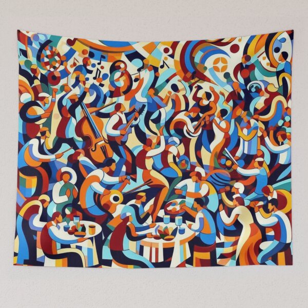 Item preview, Lively celebration in colors designed and sold by Sigtrix.