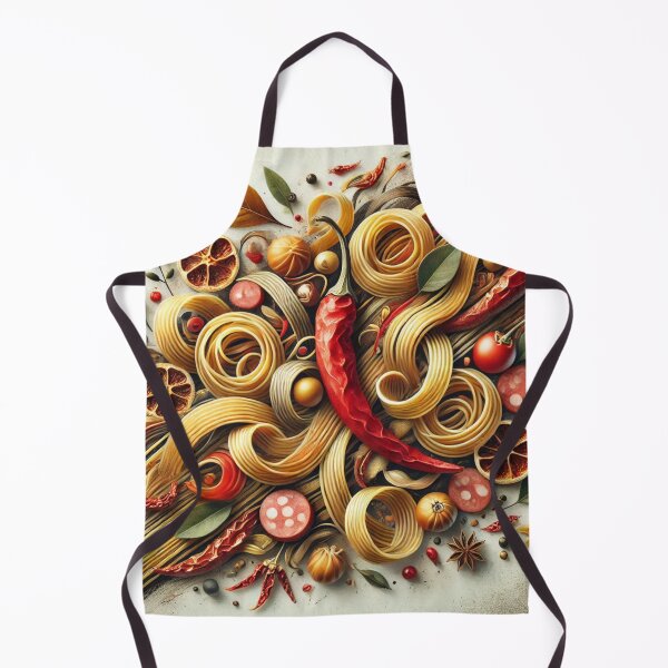 Item preview, Spaghetti with Dried Chili & Garlic designed and sold by SIRIKANYA D..