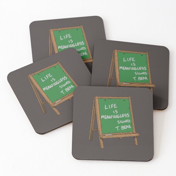 Item preview, Life is meaningless designed and sold by BurntHamDesign.
