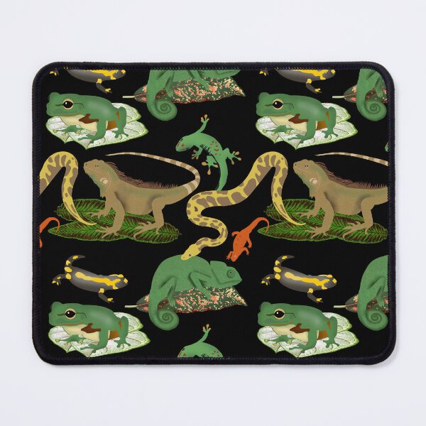 Item preview, Reptile, Lizards & Amphibians Pattern designed and sold by idovedesign.