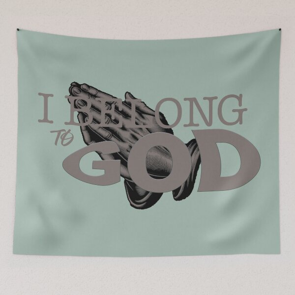 Item preview, BELONG TO GOD - LOGO designed and sold by UPWARDLY.