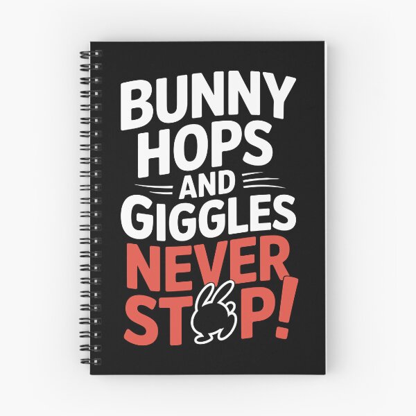 Item preview, Bunny Hops and Giggles Never Stop Cute Easter Fun Design designed and sold by Tatiana Kucher.