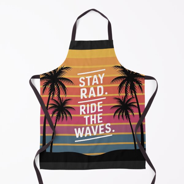 Item preview, “Stay Rad, Ride the Waves” T-shirt designed and sold by Indoni.