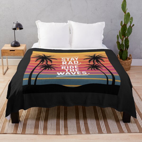 Item preview, “Stay Rad, Ride the Waves” T-shirt designed and sold by Indoni.